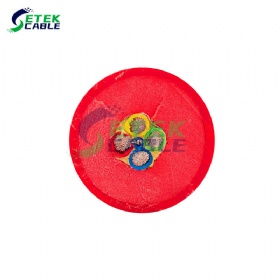 4 cores heavy duty ROV cable with kevlar fiber strength member